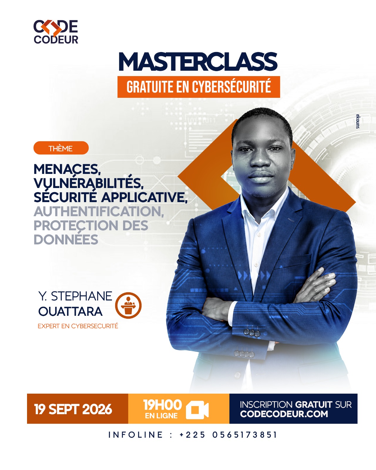 MASTERCLASS GRATUITE EN CYBERSÉCURITÉ